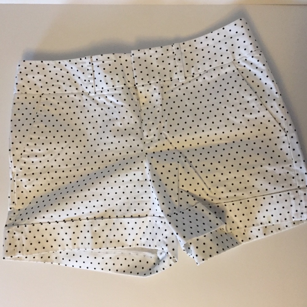 Club Monaco polka dot shorts